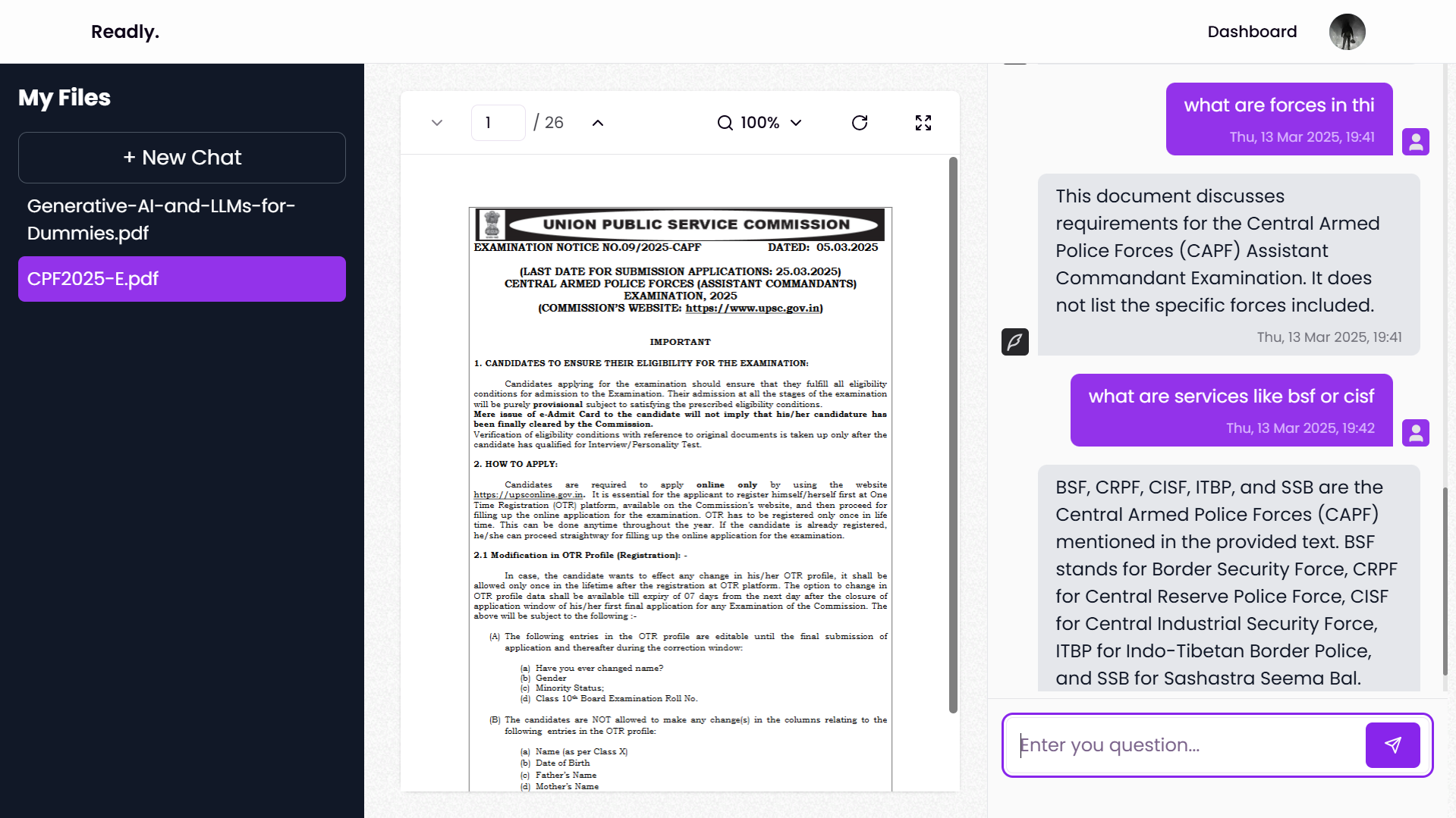 Chat with Your Documents
